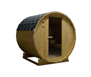 Sudová sauna TROMSÖ L pro 4 osoby 194,8x180x191,5 cm