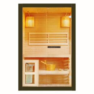 Sauna PANORAMA BLACK pro 2 osoby