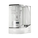 ALLIN 2IN1 Sprchový kout s vanou - 170 x 90 Bílá Levá