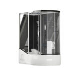 ALLIN 2IN1 Sprchový kout s vanou - 170 x 90 Černá pravá