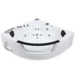 LAGUNA L Vířivá vana se světelnou terapií - 157 x 157 cm