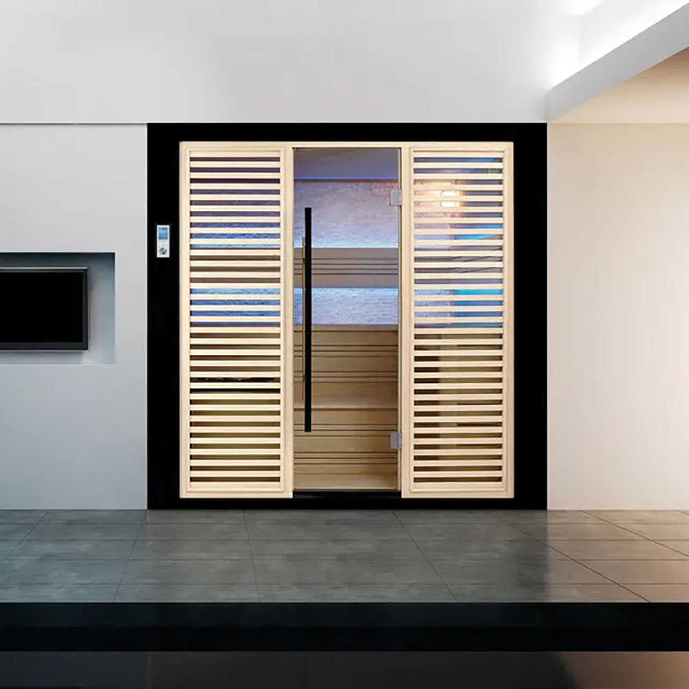 M-SPA - Suchá sauna s kamny 200 x 170 x 210 cm 6kW