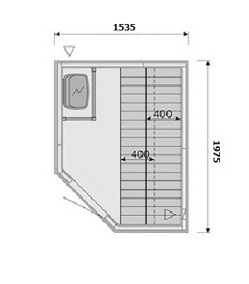 Sauna HARVIA Basic S2015R