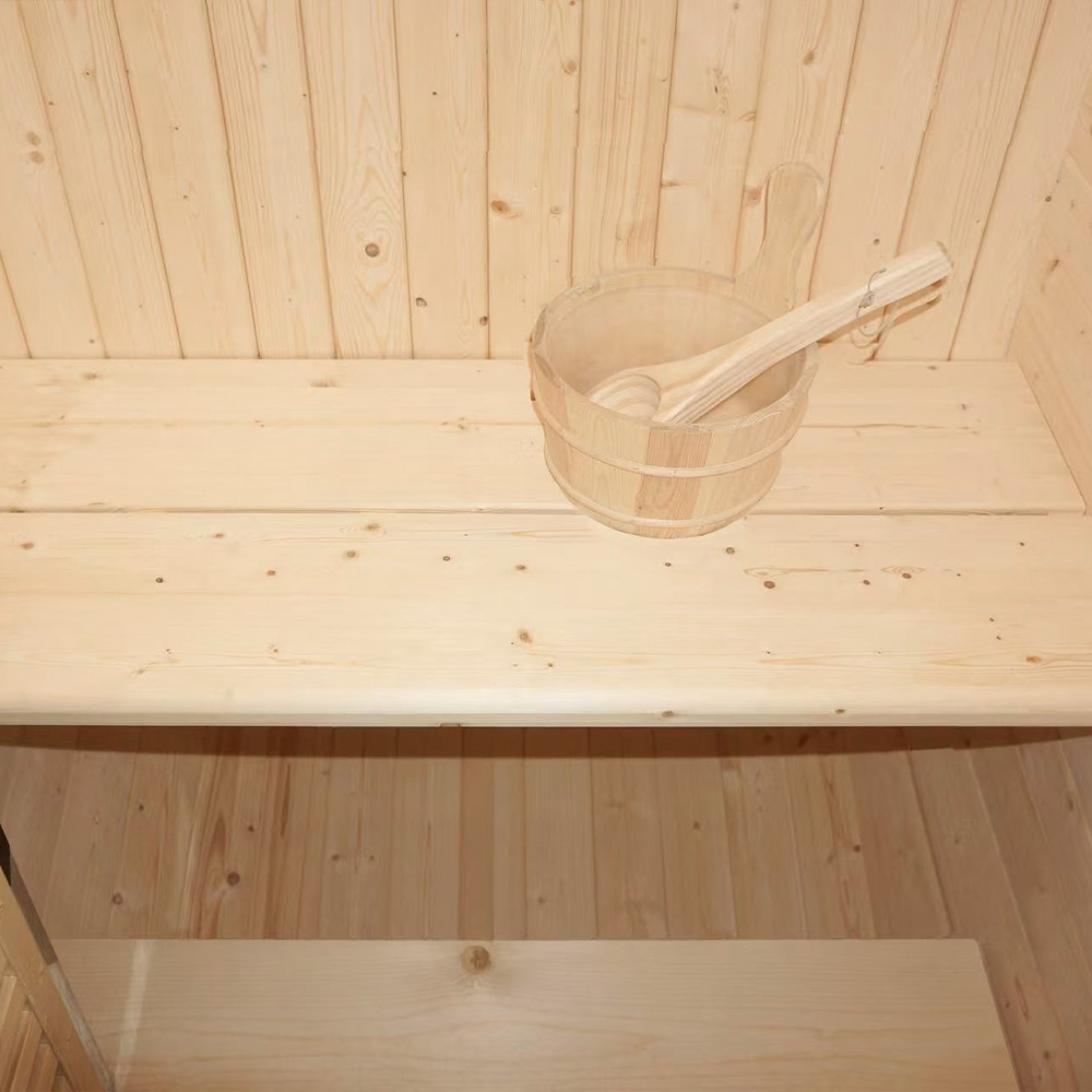 Venkovní sauna CUBE S - 194 x 120 cm pro 2 osoby - Obrázek 4