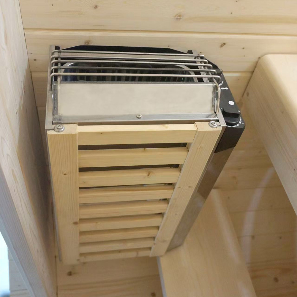 Venkovní sauna CUBE S - 194 x 120 cm pro 2 osoby - Obrázek 5