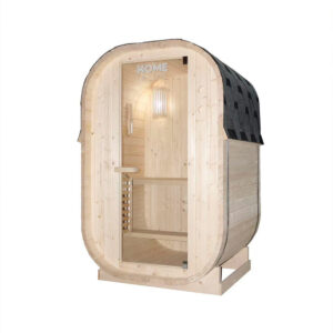 Venkovní sauna CUBE S - 194 x 120 cm pro 2 osoby