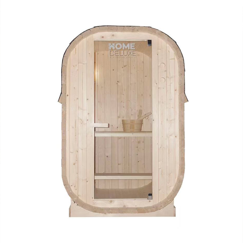 Venkovní sauna CUBE S - 194 x 120 cm pro 2 osoby - Obrázek 6