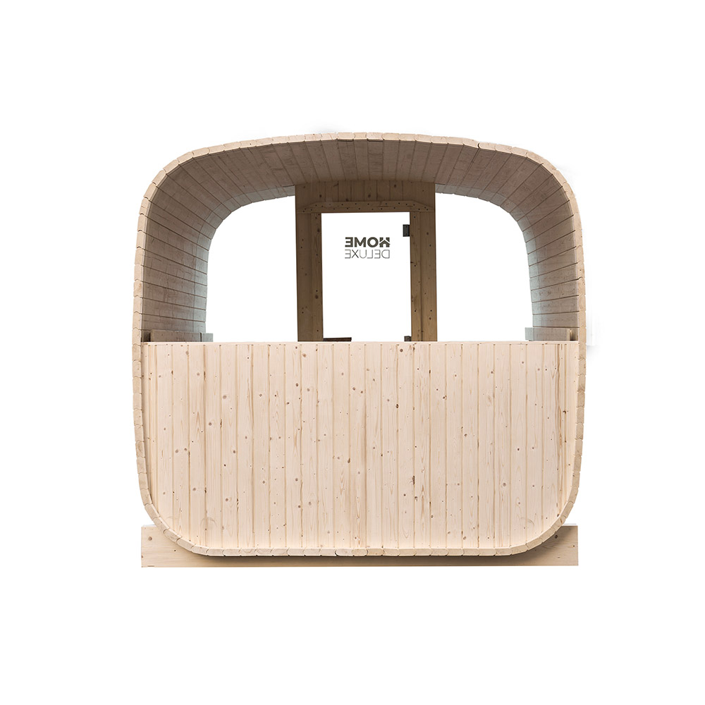 Záhradná sauna HYGGE DELUXE - 230 cm x 220 cm pre 4-6 osôb – Obrázok 7