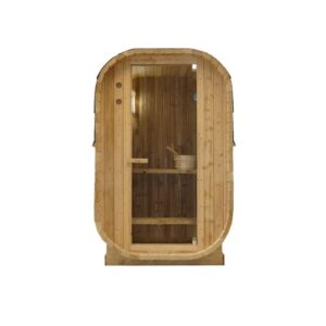 Venkovní sauna LINDHOLM pro 1-2 osoby 128,2x120x194 cm