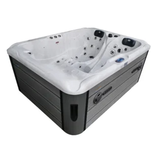 Venkovní vířivka pro 3 osoby Sanotechnik Mauritius Bílá