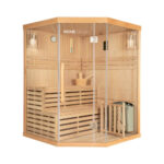 Tradiční sauna SKYLINE XL - 150 x 150 cm pro 3 osoby