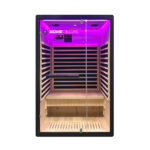 Infračervená kabina NERO M - 190 x 120 cm pro 2 osoby