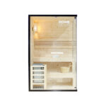 Tradičná sauna SHADOW M - 120 x 120 cm pre 2 osoby
