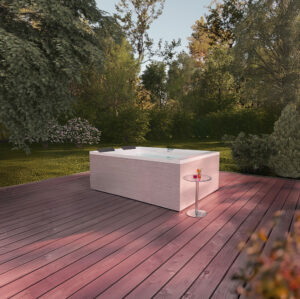 Venkovní vířivka NIMBUS 190 x 140 cm pro 2 osoby